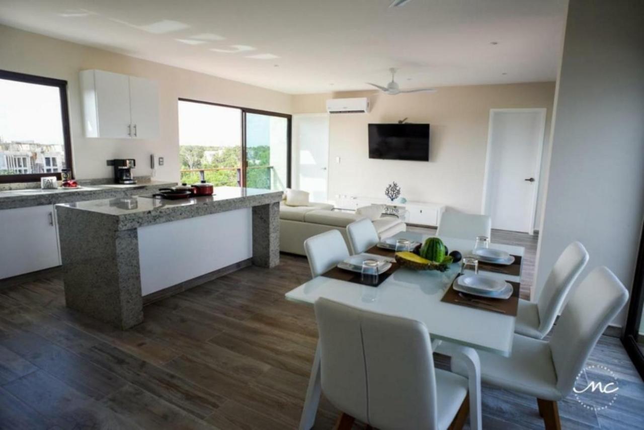 Apartament Penthouse Blue Luxury La Veleta Tulum Zewnętrze zdjęcie