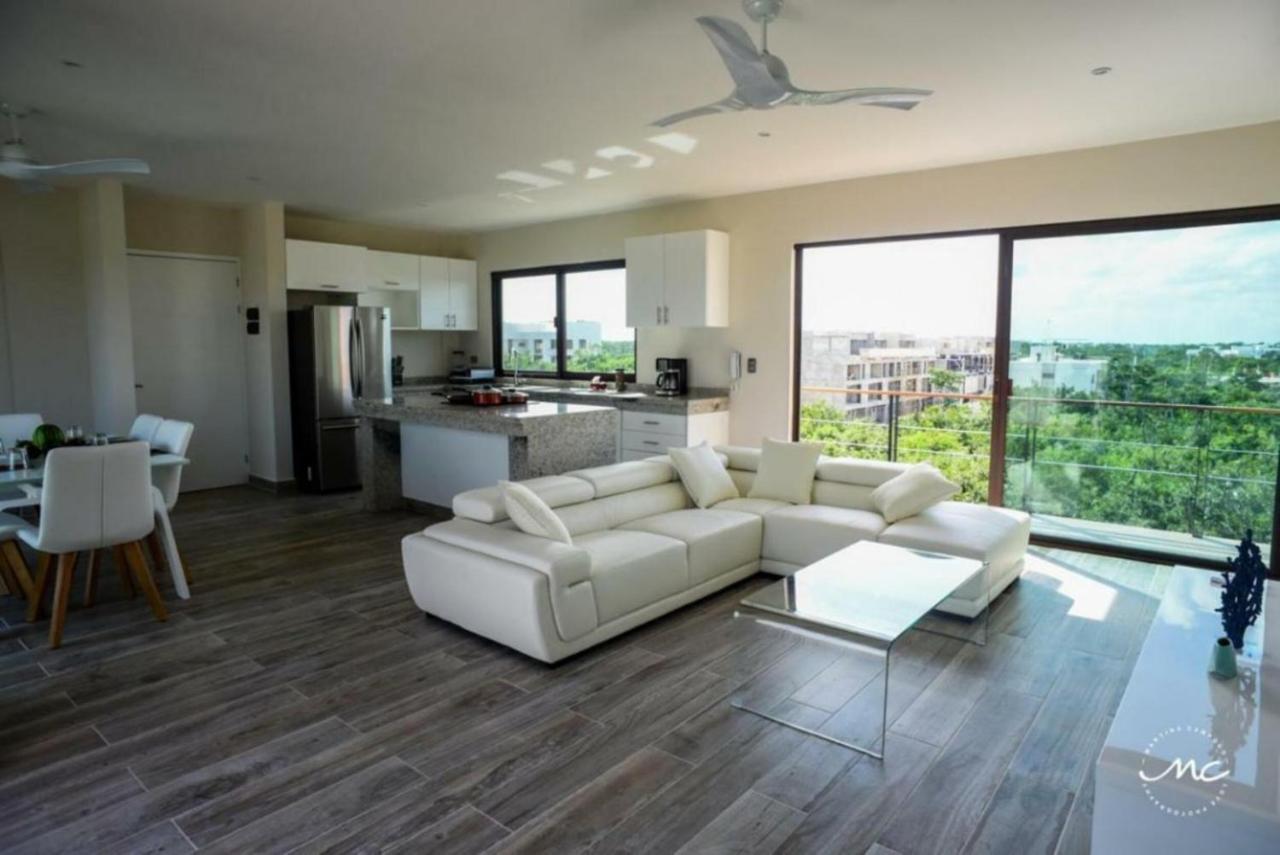 Apartament Penthouse Blue Luxury La Veleta Tulum Zewnętrze zdjęcie