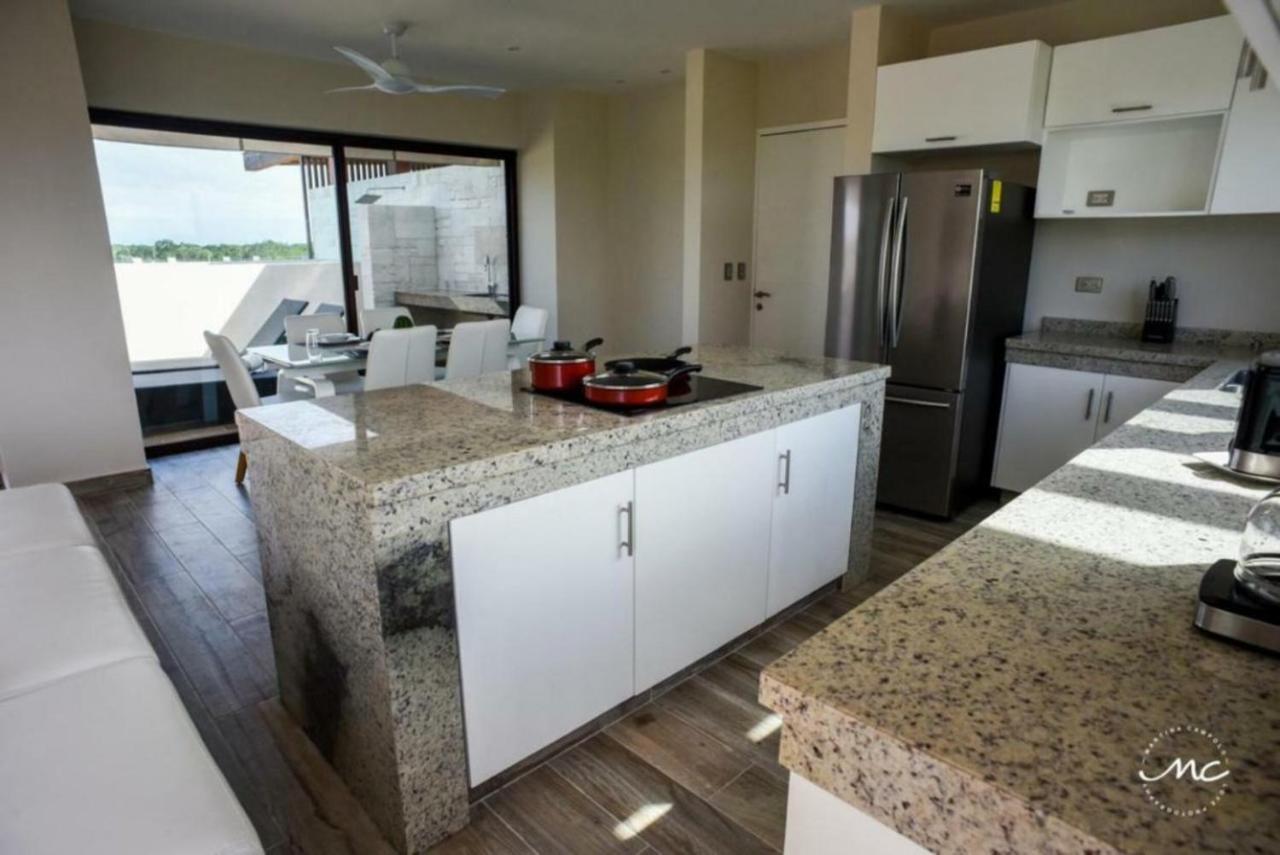 Apartament Penthouse Blue Luxury La Veleta Tulum Zewnętrze zdjęcie