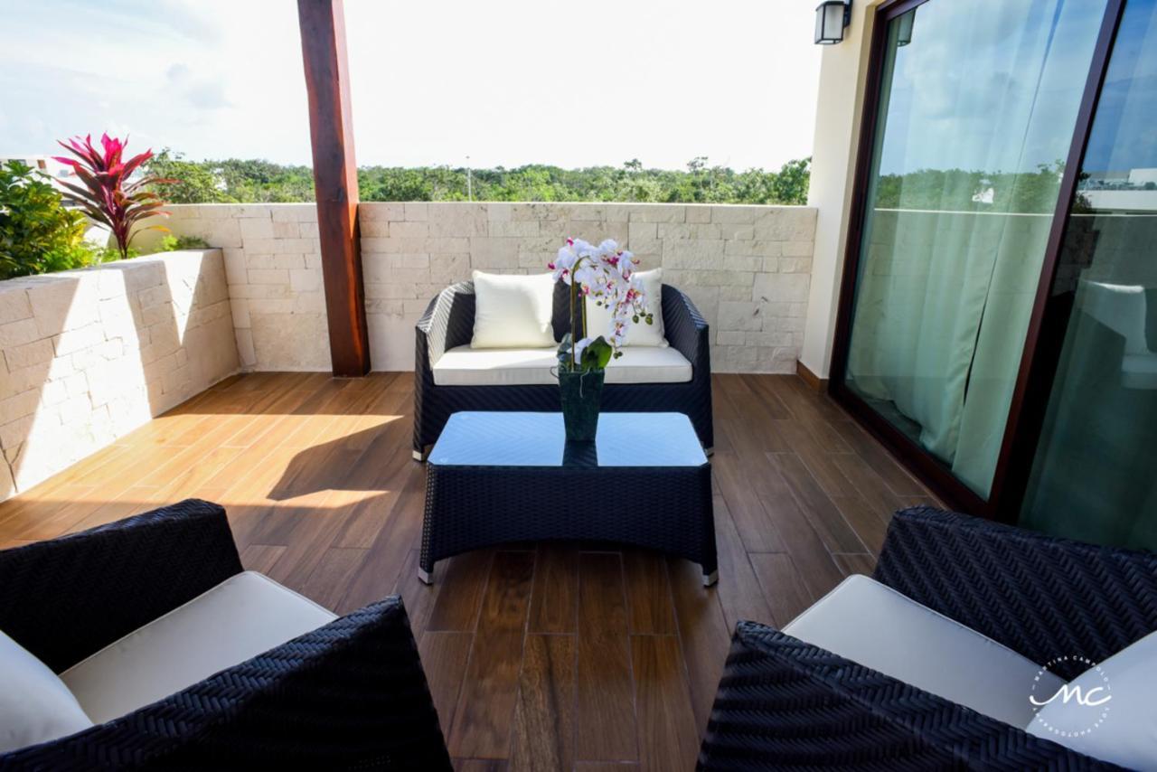 Apartament Penthouse Blue Luxury La Veleta Tulum Zewnętrze zdjęcie