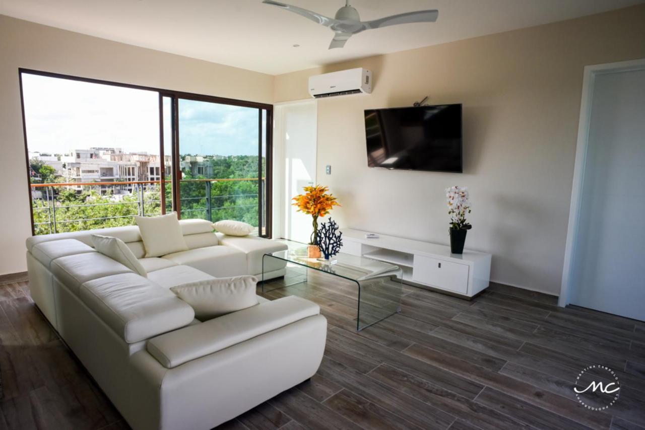 Apartament Penthouse Blue Luxury La Veleta Tulum Zewnętrze zdjęcie